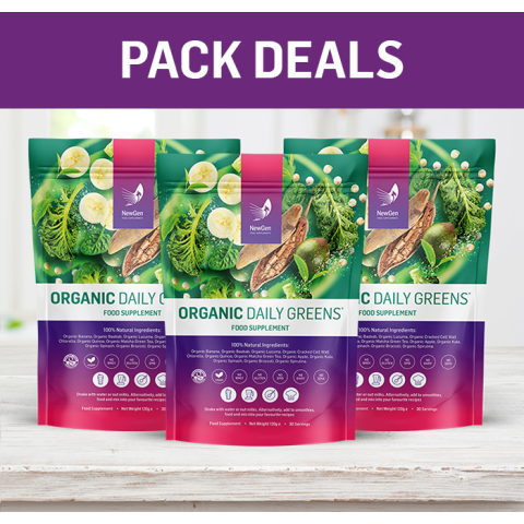 3 x Organic Daily Greens - Normal SRP £134.97 - Pack Deal!